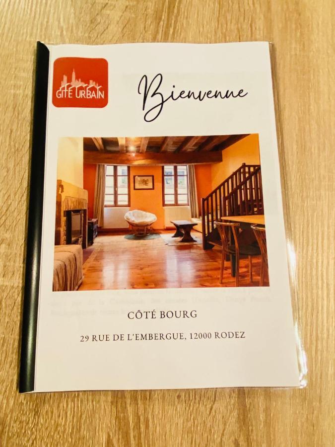 Gite Urbain - Cote Bourg Роде Экстерьер фото